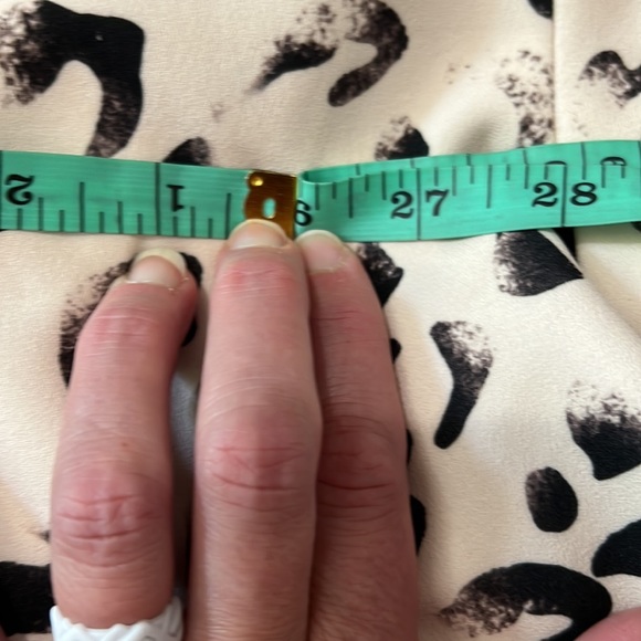 3/$20 Keepsake open back leopard skater dress - Picture 9 of 10